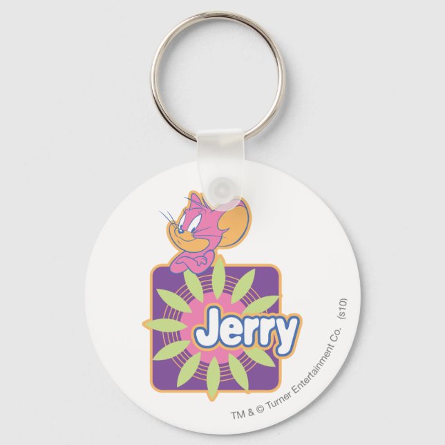Jerry Neon Mouse Keychain (Front)