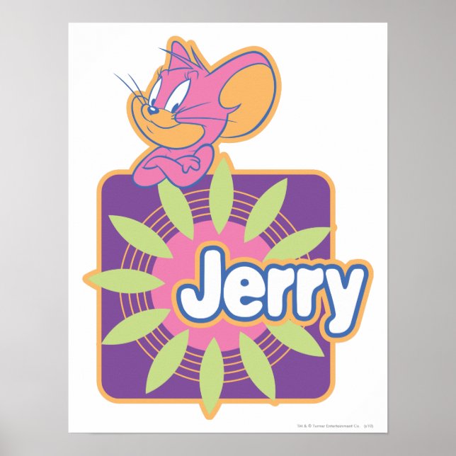 Jerry Neon Mouse Poster (Front)