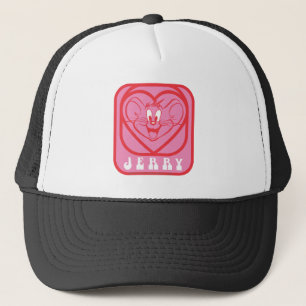 Jerry Pink Hearts Trucker Hat