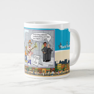 Jerry’s Rock Bottom   Retirement Large Coffee Mug