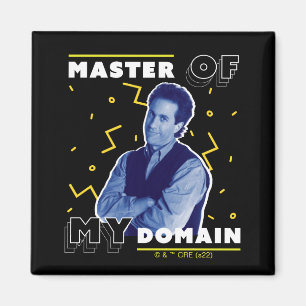 Jerry Seinfeld   Master of My Domain Magnet