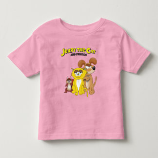 Jerry The Cat And Friends Toddler T-shirt