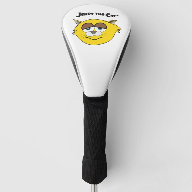 Jerry The Cat Golf Club Cover (Front)
