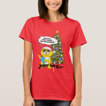 Jerry The Cat Holiday Shirt