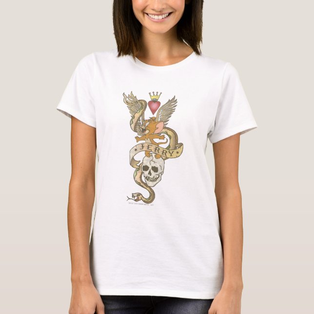 Jerry Twisted Tattoo 2 T-Shirt (Front)