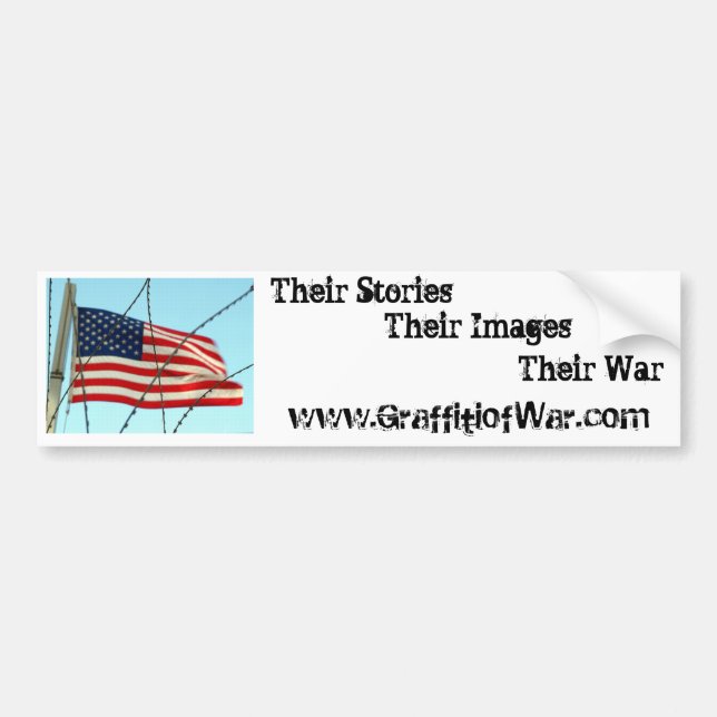 Jersey Barrier Memorial/Garfield Quote Bumper Sticker (Front)