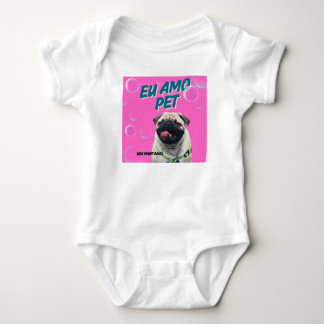 Jersey Body for Babies Via Pantanal pet Baby Bodysuit