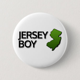 Jersey Boy 2 Inch Round Button