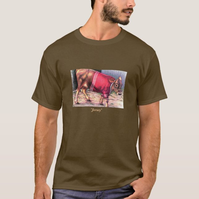 'Jersey' dark T-Shirt (Front)