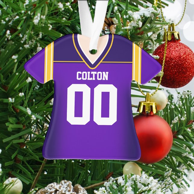 Jersey de football violet/jaune (Créateur téléchargé)