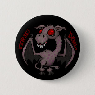Jersey Devil 2 Inch Round Button