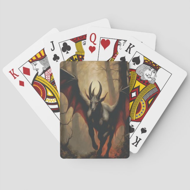 Jersey Devil Classic Playing Cards (Back)