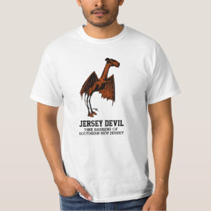 Jersey Devil Creature Cryptid Customizable Text T- T-Shirt