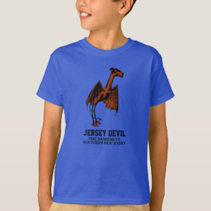 Jersey Devil Creature Cryptid Customizable Text T- T-Shirt