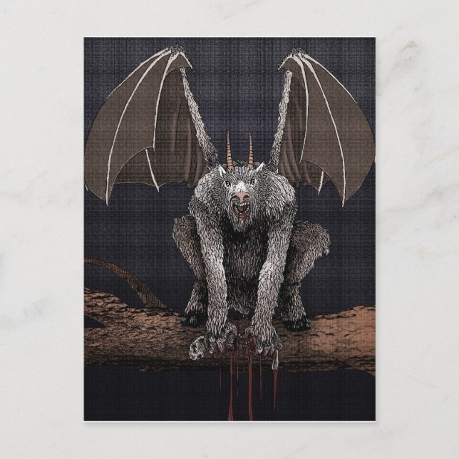Jersey Devil Postcard (Front)