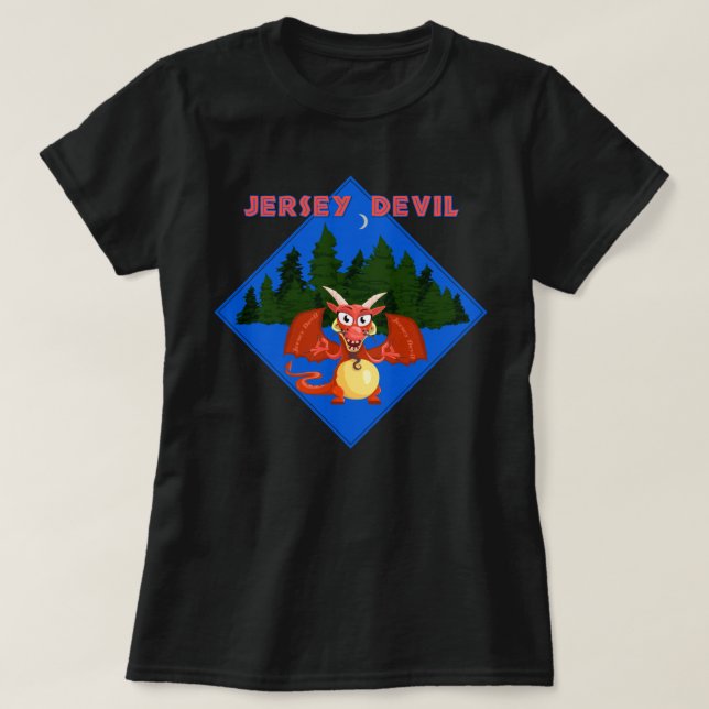 Jersey Devil T-Shirt (Design Front)