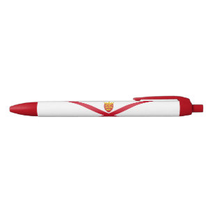 Jersey Flag Black Ink Pen