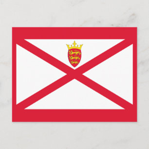 Jersey Flag Postcard