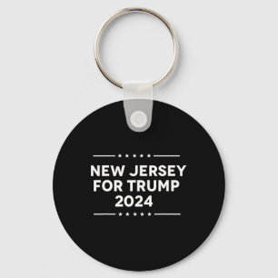 Jersey For Trump 2024 Keychain