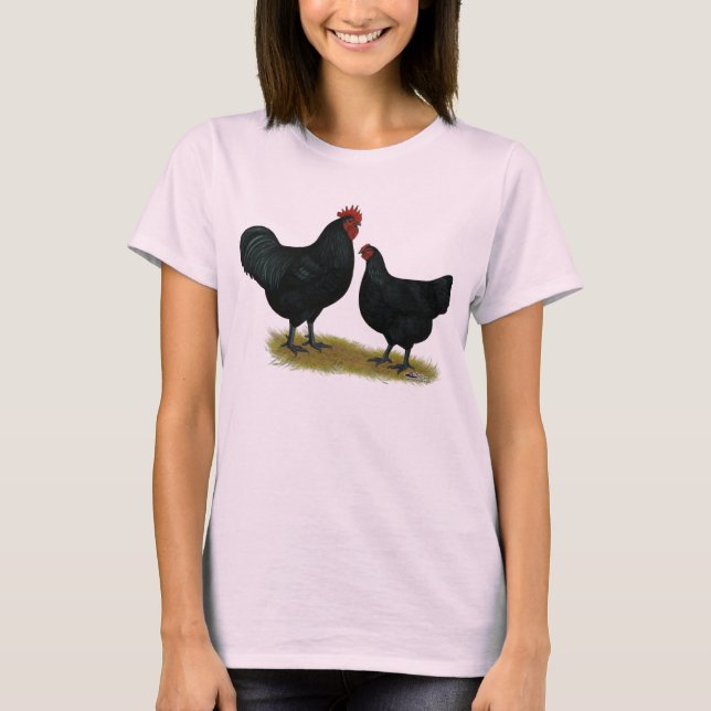 Jersey Giant Chickens T-Shirt (Front)