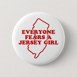 Jersey Girl 2 Inch Round Button