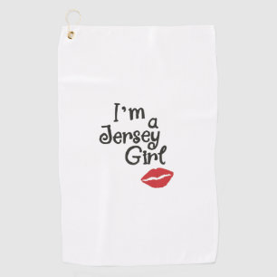 Jersey Girl Golf Towel