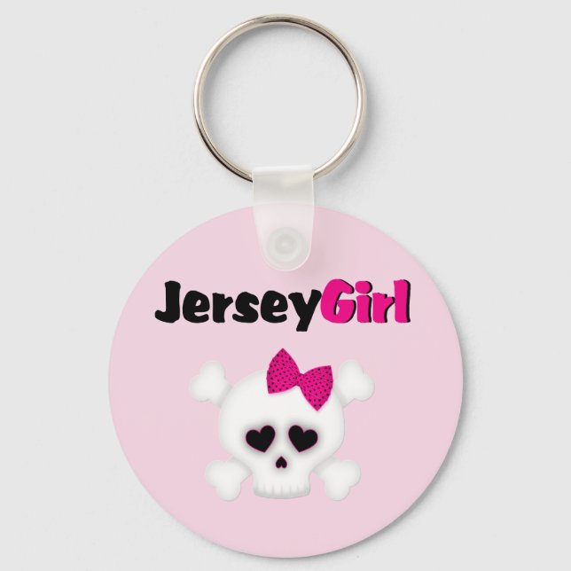 Jersey Girl Keychain (Front)