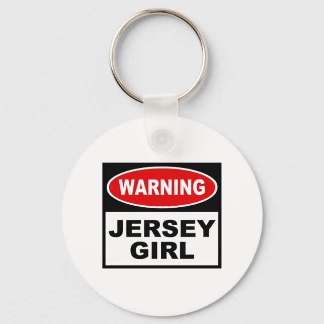 Jersey Girl Keychain (Front)