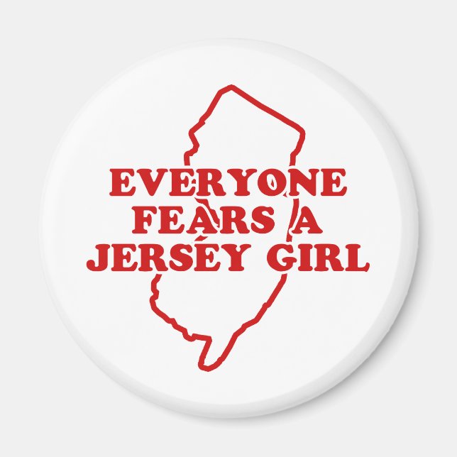 Jersey Girl Magnet (Front)