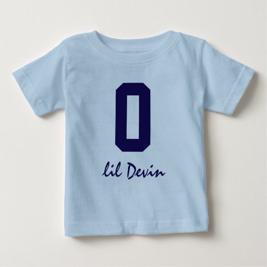 Jersey Number Baby T-Shirt