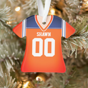 Jersey/Orange/Blue/White Football