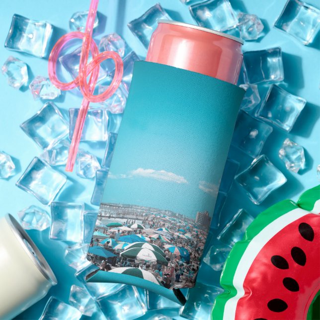 Jersey Shore Beach Seltzer Can Cooler (In Situ Summer)