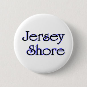 Jersey Shore blue 2 Inch Round Button