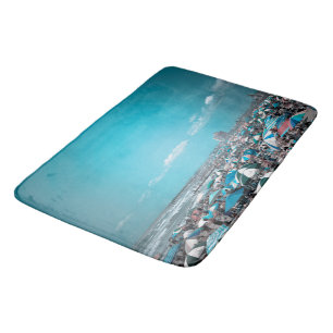 Jersey Shore Coastal Beach Bath Mat