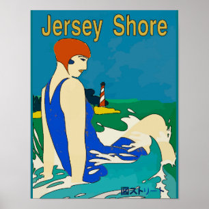 Jersey Shore, Déco Bather, Japonais