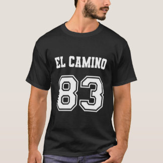 Jersey Style El Camino 83 1983 Old School Muscle C T-Shirt