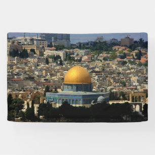 Jerusalem Al Aqsa Dome of Rock Palestine Art Event Banner