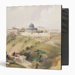 Jerusalem, April 9th 1839, plate 16 from Volume I Binder