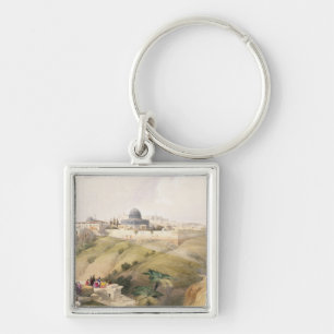Jerusalem, April 9th 1839, plate 16 from Volume I Keychain