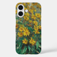 Jerusalem Artichoke Flowers by Claude Monet