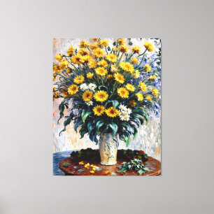 Jerusalem Artichoke Flowers Canvas Print