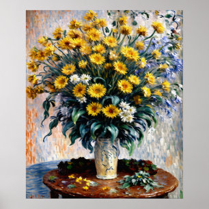Jerusalem Artichoke Flowers Poster