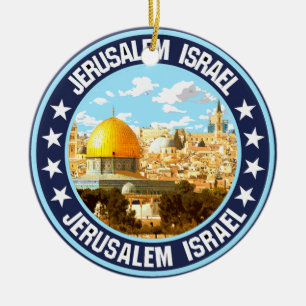 Jerusalem ceramic ornament