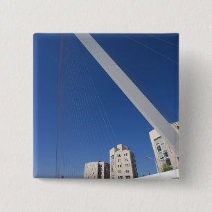 Jerusalem Chords Bridge 2 Inch Square Button