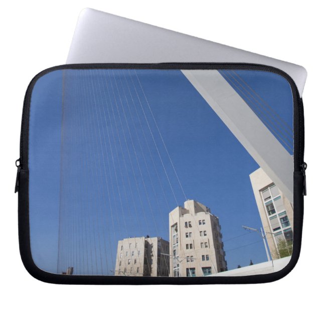 Jerusalem Chords Bridge Laptop Sleeve (Front)