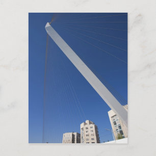 Jerusalem Chords Bridge Postcard