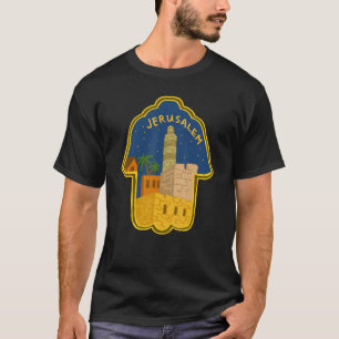 Jerusalem City Israel souvenir  for men women 5 T-Shirt