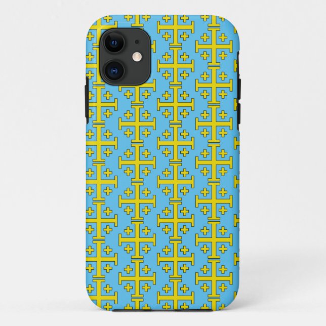Jerusalem cross Case-Mate iPhone case (Back)
