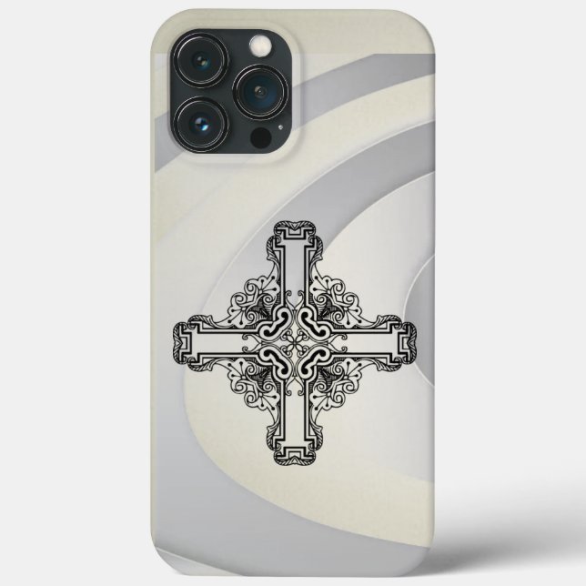 Jerusalem Cross Case-Mate iPhone Case (Back)