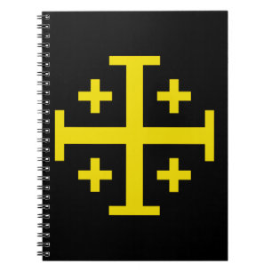 Jerusalem cross notebook